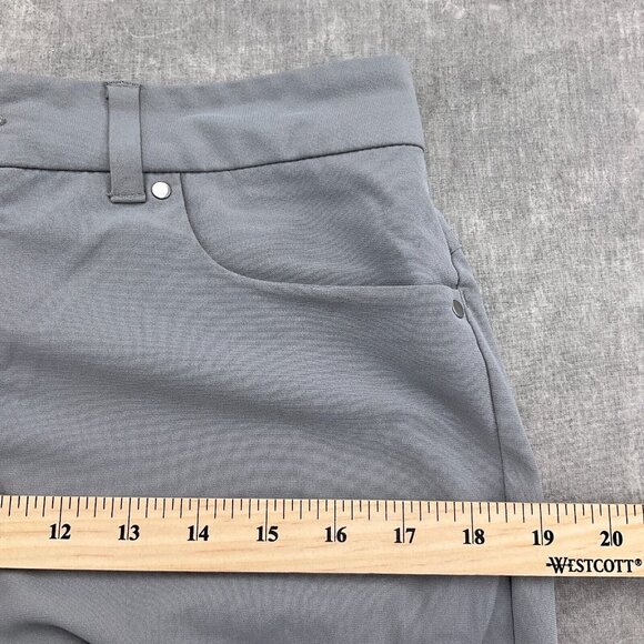 VRST Pants Men 32Wx32L Light‎ Gray Golf Straight Leg Commuter Stretch Utility - Picture 6 of 12